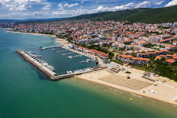 Bulgaristan Karadeniz kıyısında ki Saint Vlas deniz beldesi