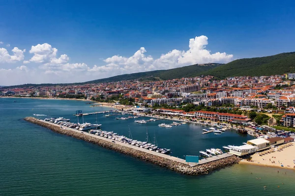 Bulgaristan 'ın Saint Vlas kentindeki yat limanı
