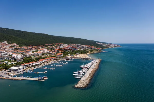 Bulgaristan 'ın Saint Vlas kentindeki yat limanı