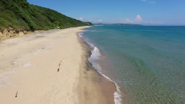 夏天美丽的海滩 — 图库视频影像