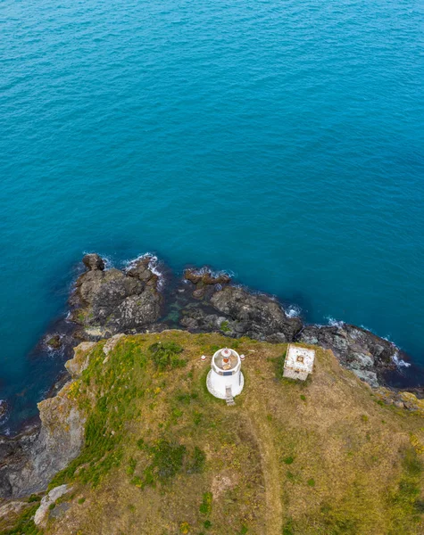 Aerial View Drone Beautiful Seacoast Maslen Cape — Stock Photo, Image