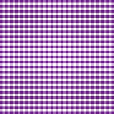 Gingham Check, Dikişsiz desen gingham sanat, el sanatları, kumaşlar, masa örtüleri, dekorasyon, defterler için lavanta ve beyaz arka plan kontrol. Eps8 dosyası sorunsuz herhangi bir şekil dolduracak desen swatch içerir.