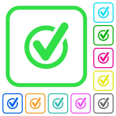 Veri canlı renkli düz simgeler beyaz arka plan üzerinde eğri sınırları içinde kontrol