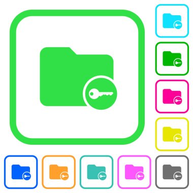 Dizin canlı renkli düz simgeler beyaz arka plan üzerinde eğri sınırları içinde güvenli