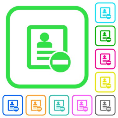 Beyaz arka plan üzerinde eğri sınırları içinde kişi canlı renkli düz simgeleri kaldırma