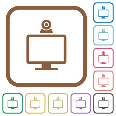 Webcam basit kutsal kişilerin resmi ile izlemek