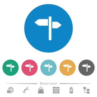 Tabelasını düz yuvarlak simgeler