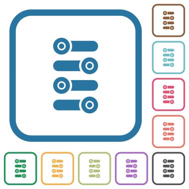 İnce ayar basit simgeler