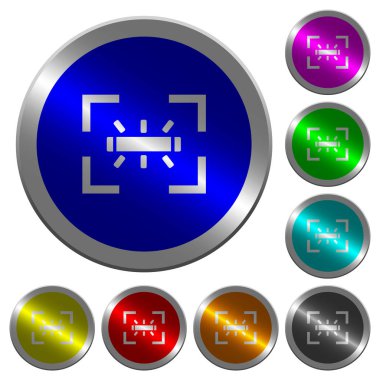 kamera beyaz dengesi floresan modu parlak sikke benzeri yuvarlak renk düğmeleri