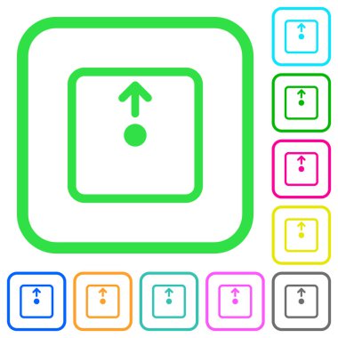 Nesneyi canlı renkli düz simgelere taşıma