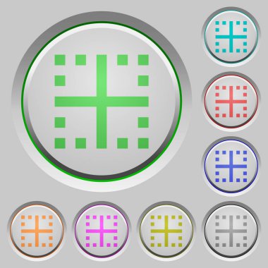 İç kenarlıklar düğmelerine basma