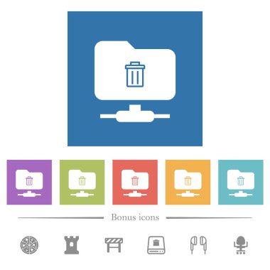 Ftp kare arka planlarda düz beyaz simgeleri silme