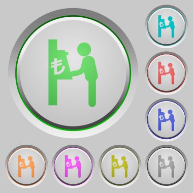 Lira nakit makinesi buton