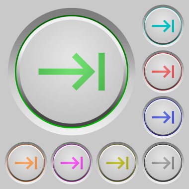 Klavye sekmesi düğmeleri