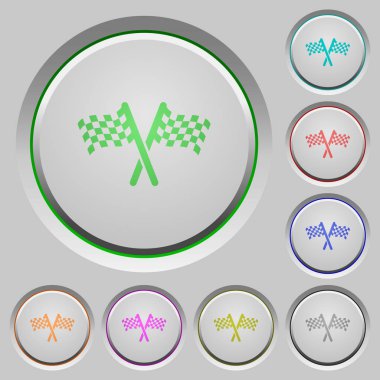 İki kareli bayrak düğmeye bas