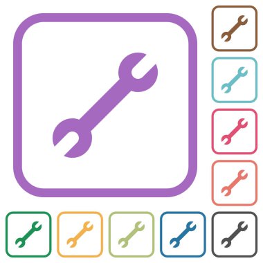 Tek anahtarı basit simgeler