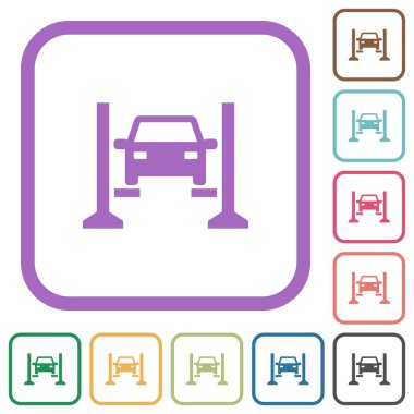 Araba servisi simgeleri