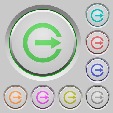 Batık düğmelerde iç ok renk simgeleriyle dışarıya aktar