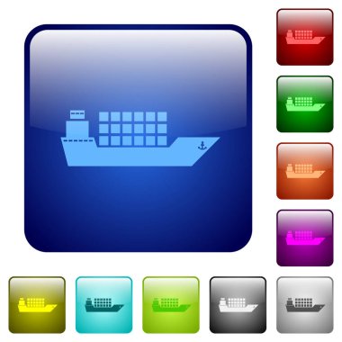 Yuvarlak kare renkli simgeler ayarlandı