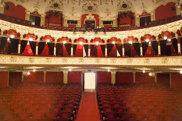 Interior Sala Teatro Vacía — Foto de Stock