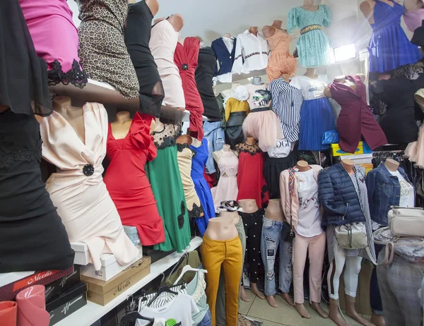 Piatra Neamt Roumanie Juillet 2018 Intérieur Magasin Boutique Vêtements Vêtements — Photo