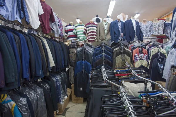 Piatra Neamt Romania Julio 2018 Interior Tienda Ropa Zapatos Ciudad —  Fotos de Stock