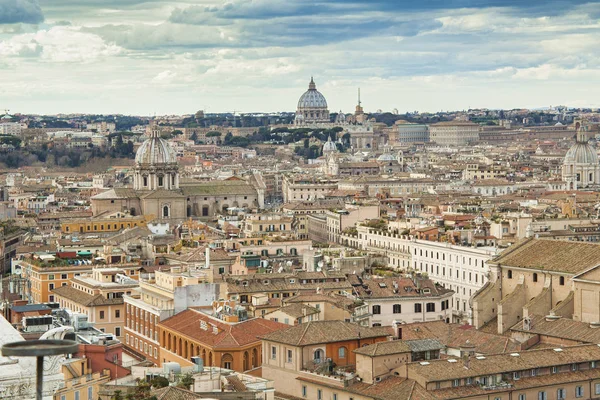 Stad Van Rome Italië Bekijken Van Oude Gebouwen — Stockfoto