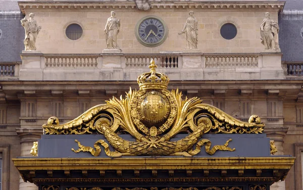 Porte Entrée Symbole Dans Rue Paris France — Photo