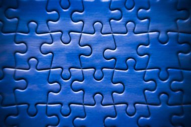 Soyut puzzle doku karanlık bulanık çerçeve ile