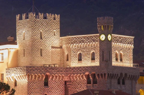 宫殿或城堡在蒙特卡洛 摩纳哥 — 图库照片