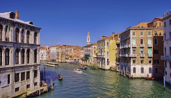 Grand Canal Venedig Stadt Italien — Stockfoto