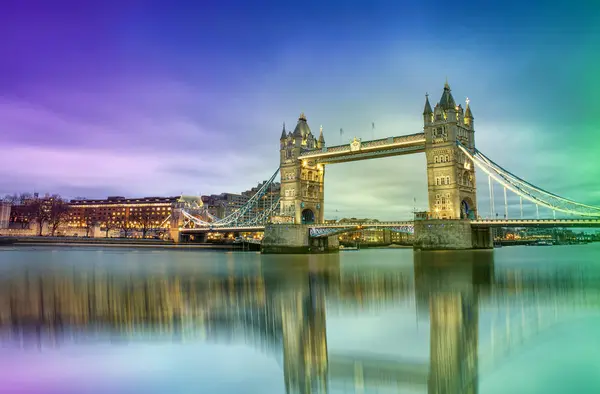 Tower Bridge Londonban Egyesült Királyság — Stock Fotó