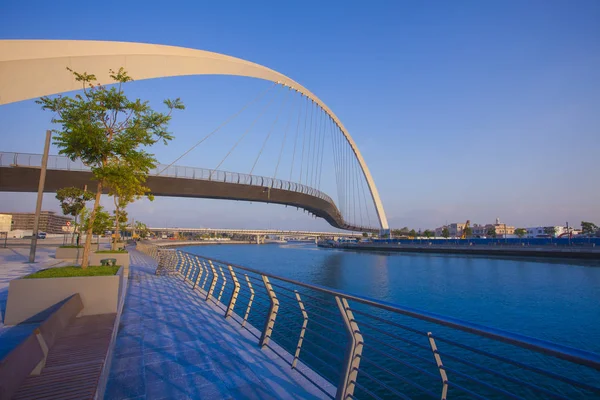 阿联酋迪拜城市公差桥 — 图库照片