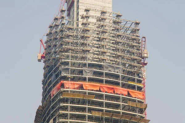 Neues Modernes Gebäude Auf Der Baustelle — Stockfoto