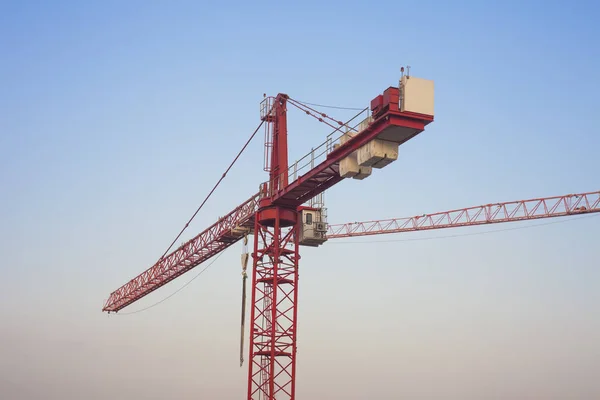 Construction Cranes Industrial Photo — Stock Photo, Image