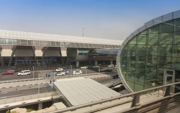 Dubai Uae September 2018 Dubai International Airport Exterior View — Stock Photo, Image