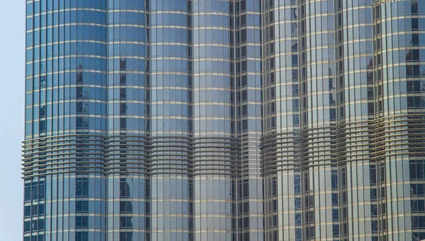 Dubai Eau Settembre 2018 Burj Khalifa Edificio Più Alto Del — Foto Stock