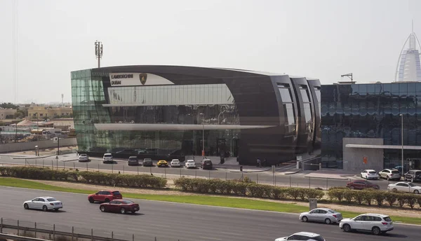 Dubai Uae September 2018 Lamborghini Dubai Car Dealer City — Stock Photo, Image