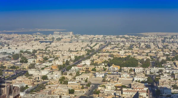 Dubai Cityscape Aerial View Uae — Stock Photo, Image