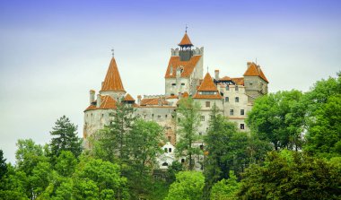 Bran Kalesi, Dracula, Transilvanya. Romanya