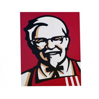Iasi, Romanya-Nisan 26 2018: KFC veya Kentucky Fried Chicken SYM