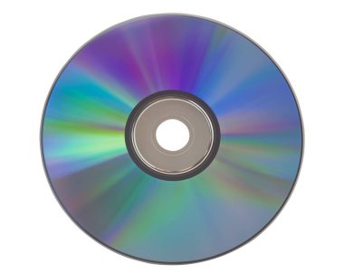 boş Cd veya Dvd disk beyaz izole