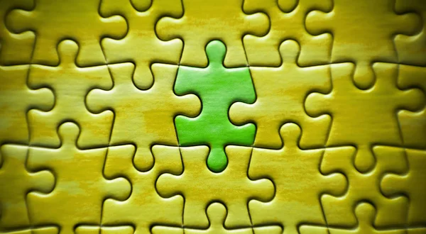 Abstrakte Puzzle-Textur mit dunklem, verschwommenem Rahmen — Stockfoto