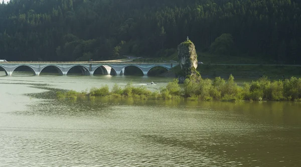 Beautiful Lake Mountain Summer Romania — Stock Photo, Image