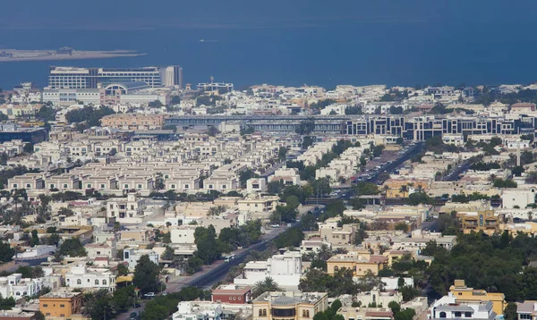 Dubai Cityscape Aerial View Uae — Stock Photo, Image