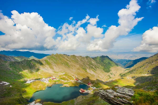 Balea Lake Románia Fagaras Megye — Stock Fotó