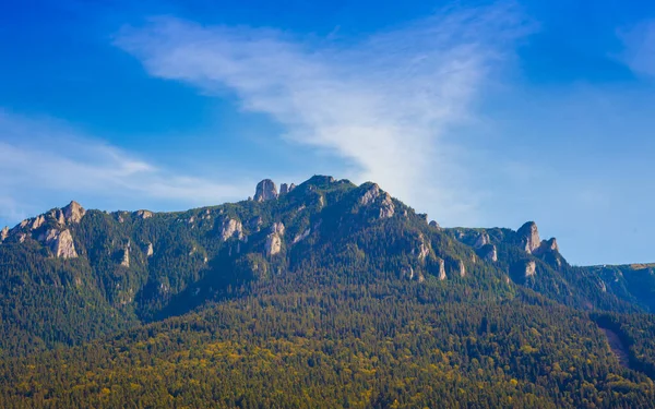 Rocky Mountain Peak Ceahlau Romania — Stock Photo, Image