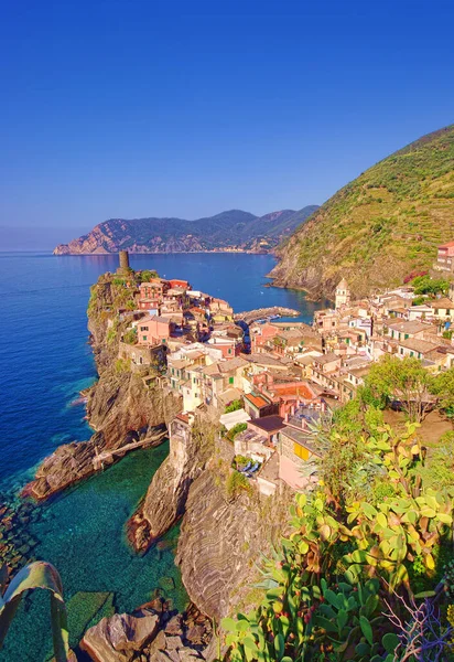 Vernazza Altes Dorf Cinque Terre Italien — Stockfoto