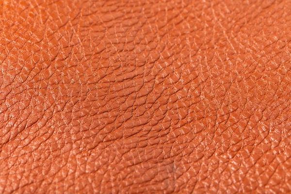 Abstract Background Brown Leather Texture Closeup — Stock Photo, Image