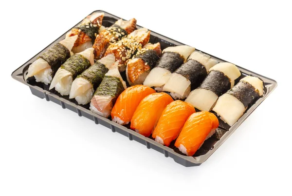 sushi set in a package